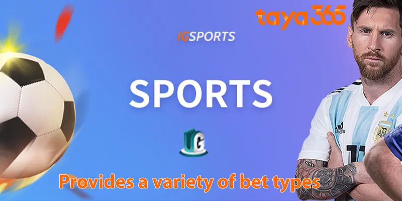 Provides a variety of bet types