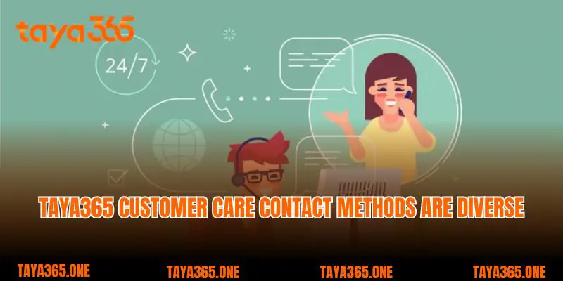 Taya365 customer care contact methods are diverse